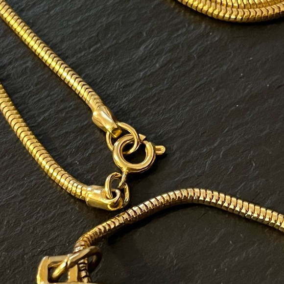 Vintage Rare JJ Jonette Jewelry Fairy Locket Necklace Signed - Picture 10 of 15